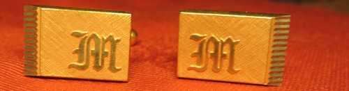 Boutons manchettes anciens - manchettes,