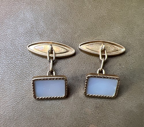 Paire boutons manchette - de,